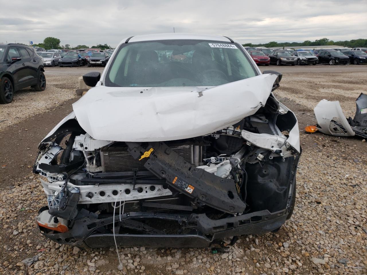 2014 Ford Escape VIN 1FMCU0F75EUA73625 Copart auction photo, front end damage thumbnail 5