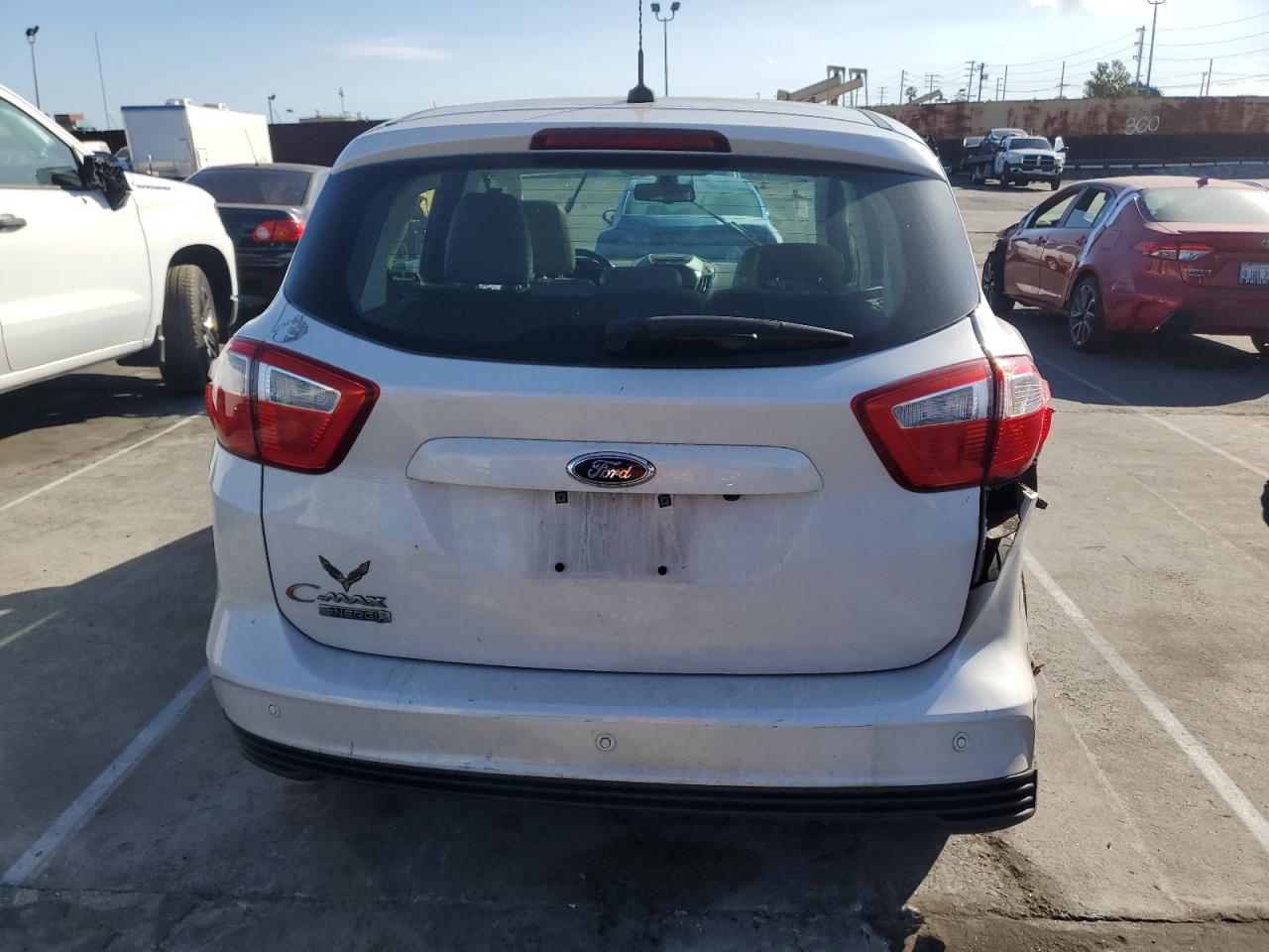 2013 Ford C-MAX VIN 1FADP5CU6DL537863 Copart auction photo, all over damage thumbnail 6