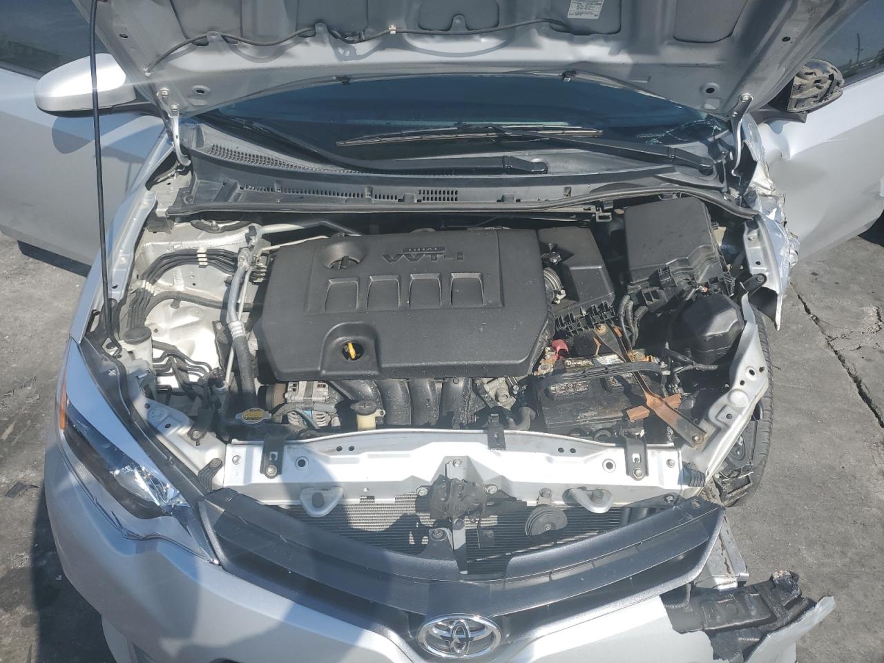 2016 Toyota Corolla VIN 5YFBURHE1GP446272 Copart auction photo, front end damage thumbnail 12