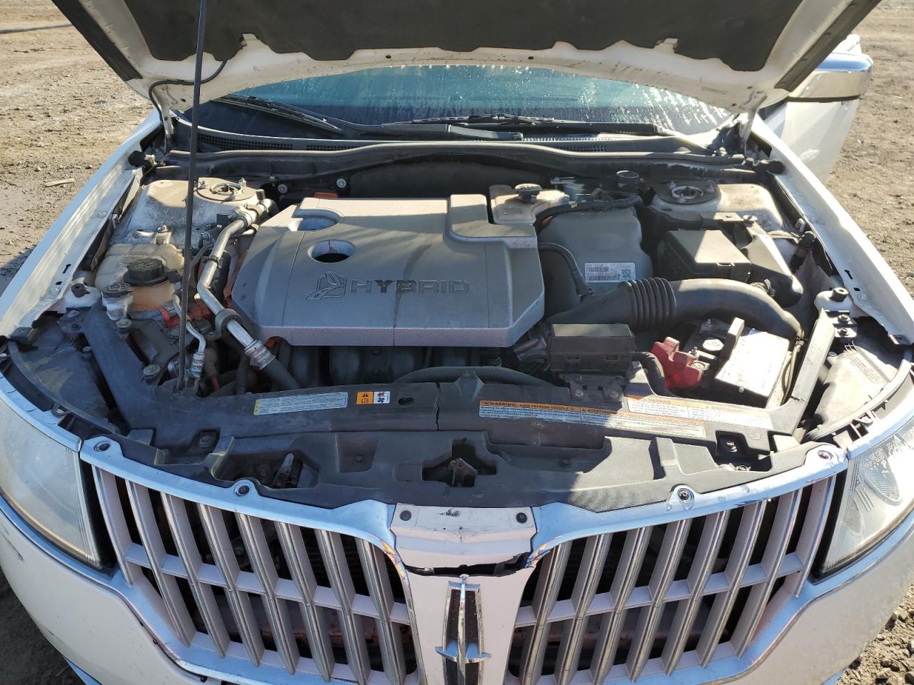 2012 Lincoln MKZ VIN 3LNDL2L30CR831766 Copart auction photo, front end damage thumbnail 11