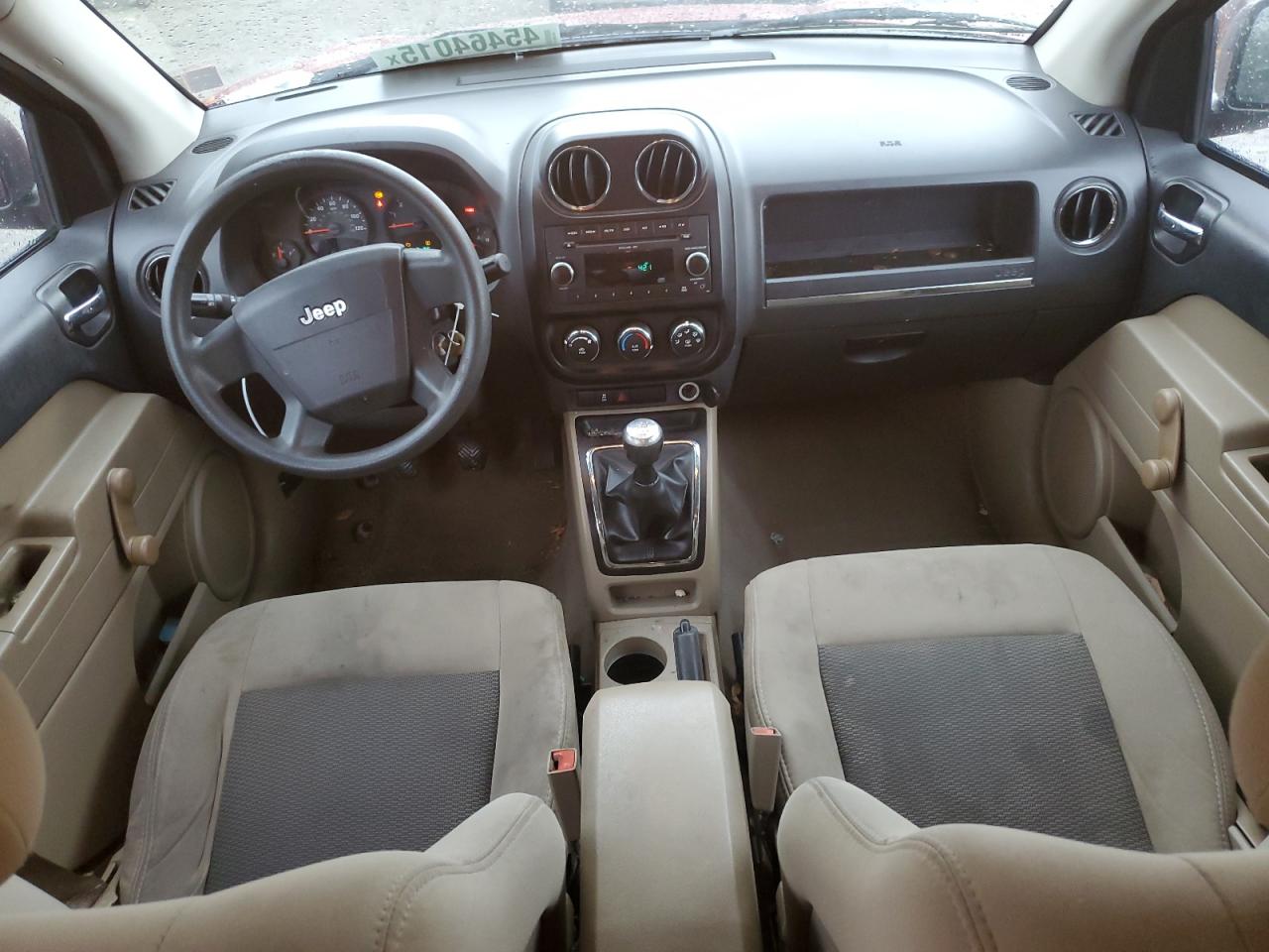 2010 Jeep Compass VIN 1J4NT1FAXAD676477 Copart auction photo, mechanical damage thumbnail 8