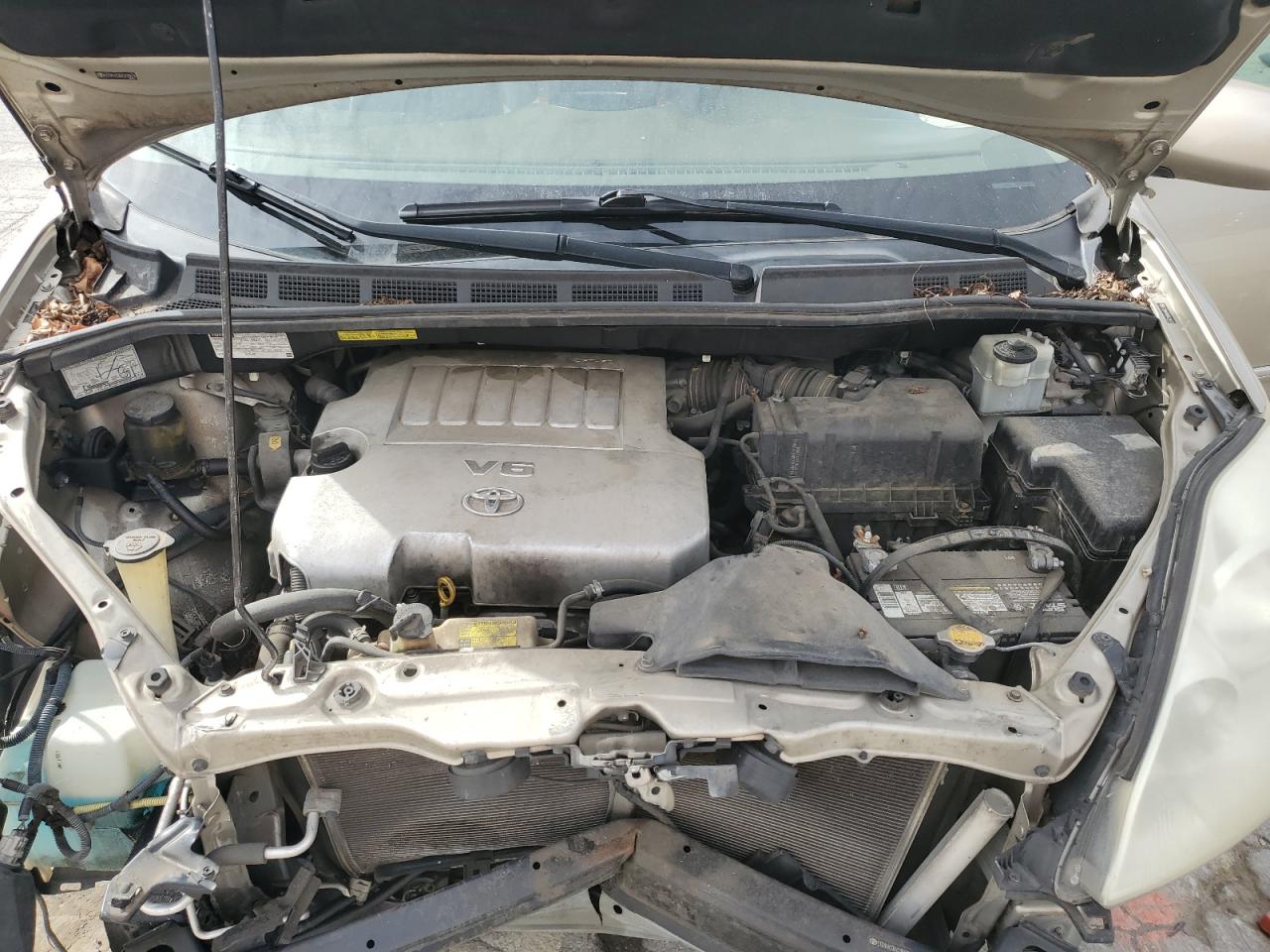 2010 Toyota Sienna VIN 5TDYK4CC6AS299678 Copart auction photo, front end damage thumbnail 14