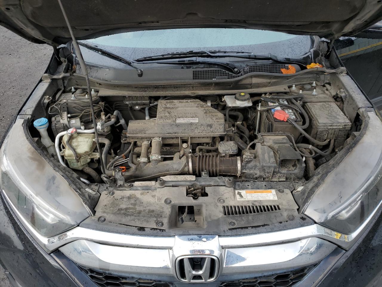 2018 Honda CR-V VIN 7FARW2H57JE058714 Copart auction photo, side / front end damage thumbnail 14