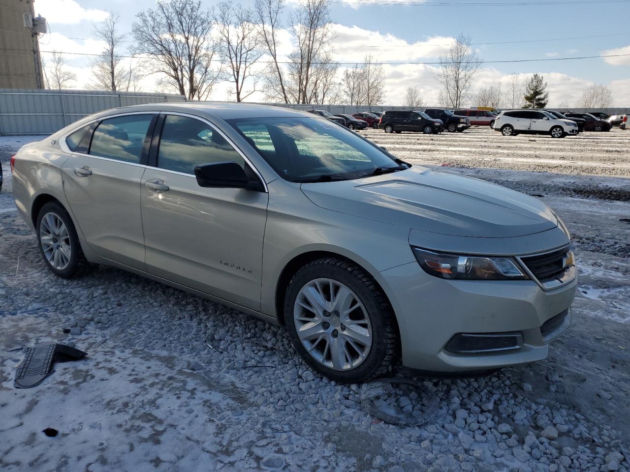 2015 Chevrolet Impala VIN 2G11Z5SL4F9193498 Copart auction photo, side damage thumbnail 4