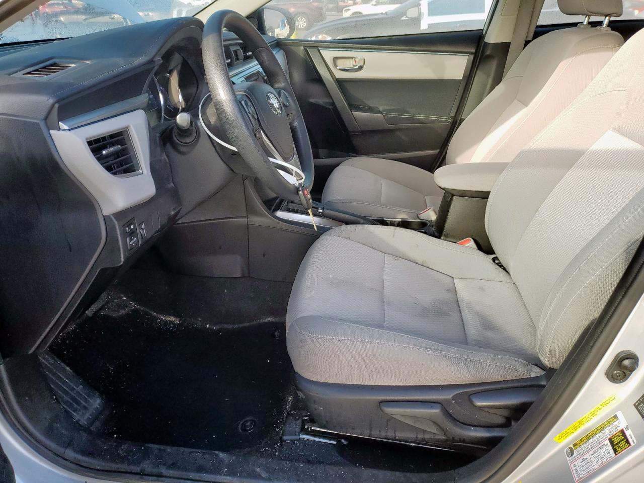2014 Toyota Corolla VIN 5YFBURHE6EP014791 Copart auction photo, front end damage thumbnail 7