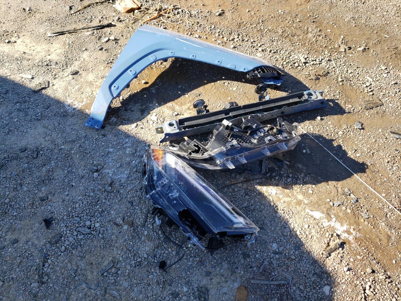 2024 Toyota RAV 4 VIN 2T3T6RFV1RW050580 Copart auction photo, front end / side damage thumbnail 13