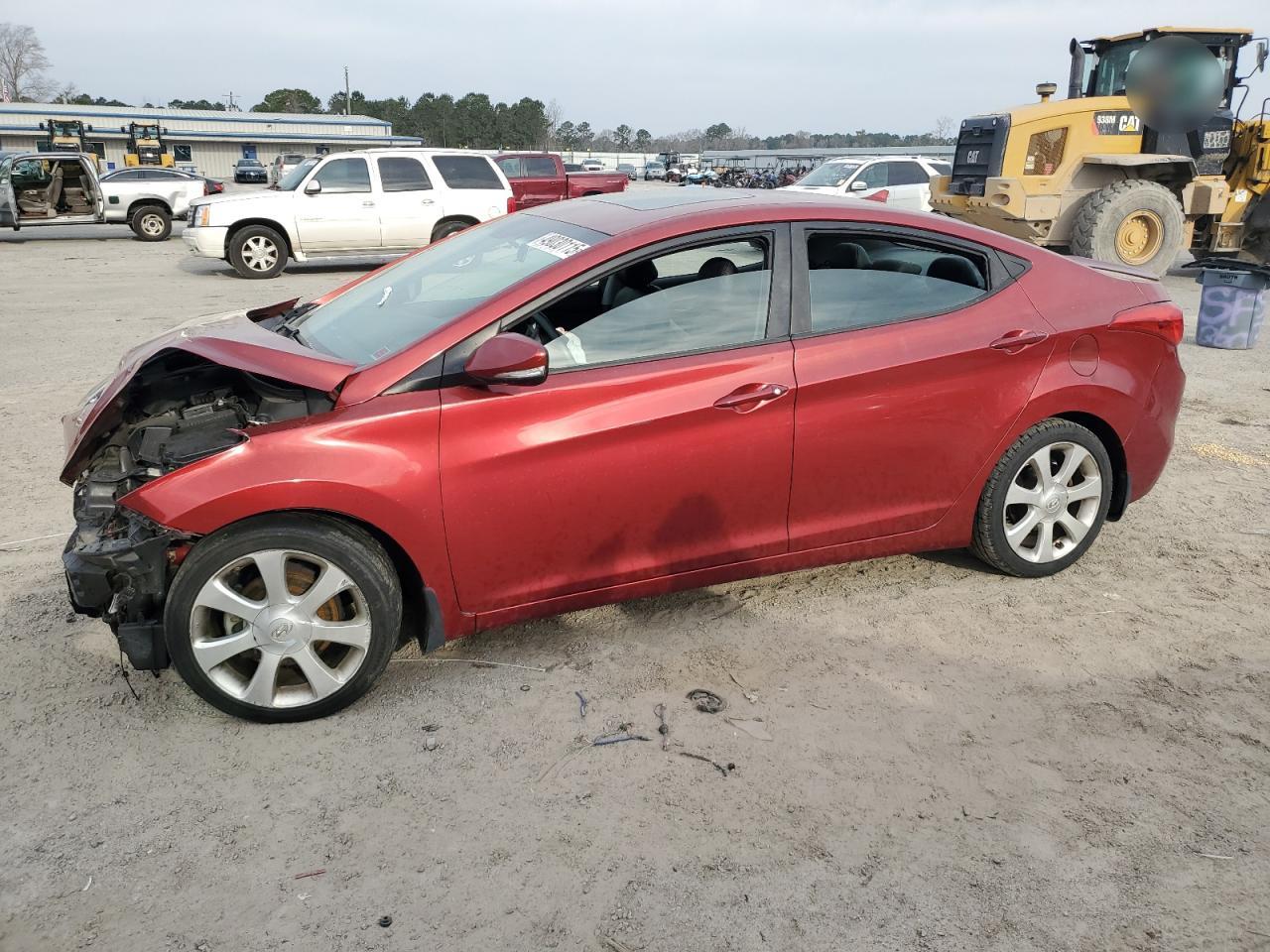 2013 Hyundai Elantra VIN 5NPDH4AEXDH396023