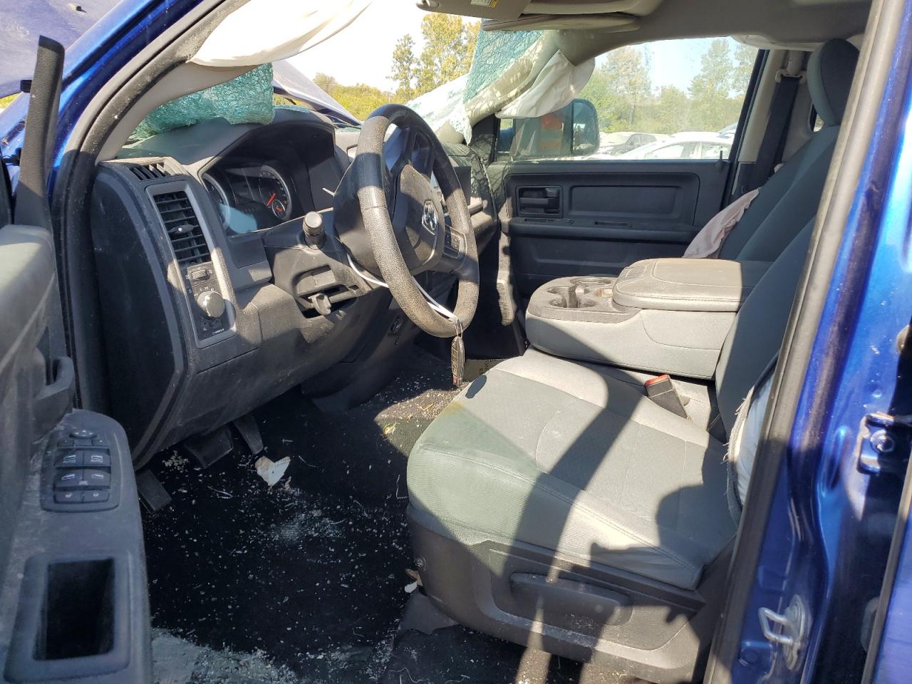 2017 RAM 1500 VIN 1C6RR6FT0HS744044 Copart auction photo, rollover damage thumbnail 7