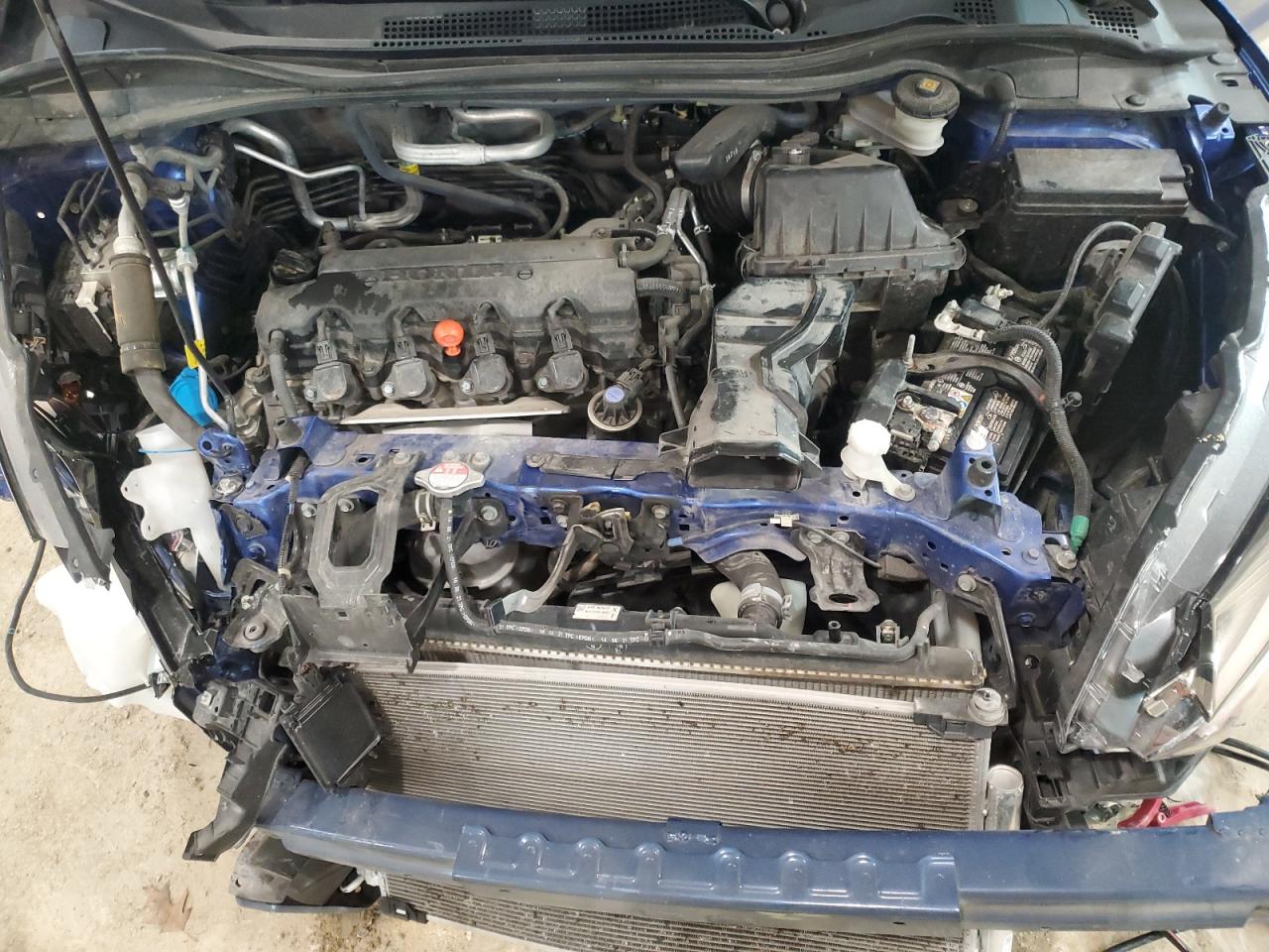 2022 Honda HR-V VIN 3CZRU5H58NM732321 Copart auction photo, front end / rear end damage thumbnail 12