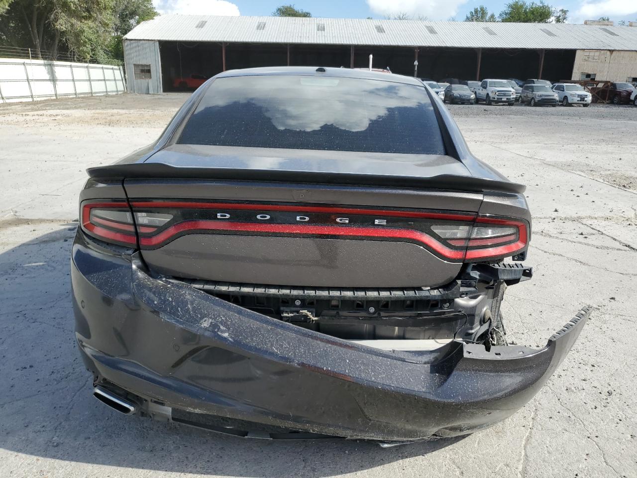 2018 Dodge Charger VIN 2C3CDXBG0JH147859 Copart auction photo, rear end damage thumbnail 6