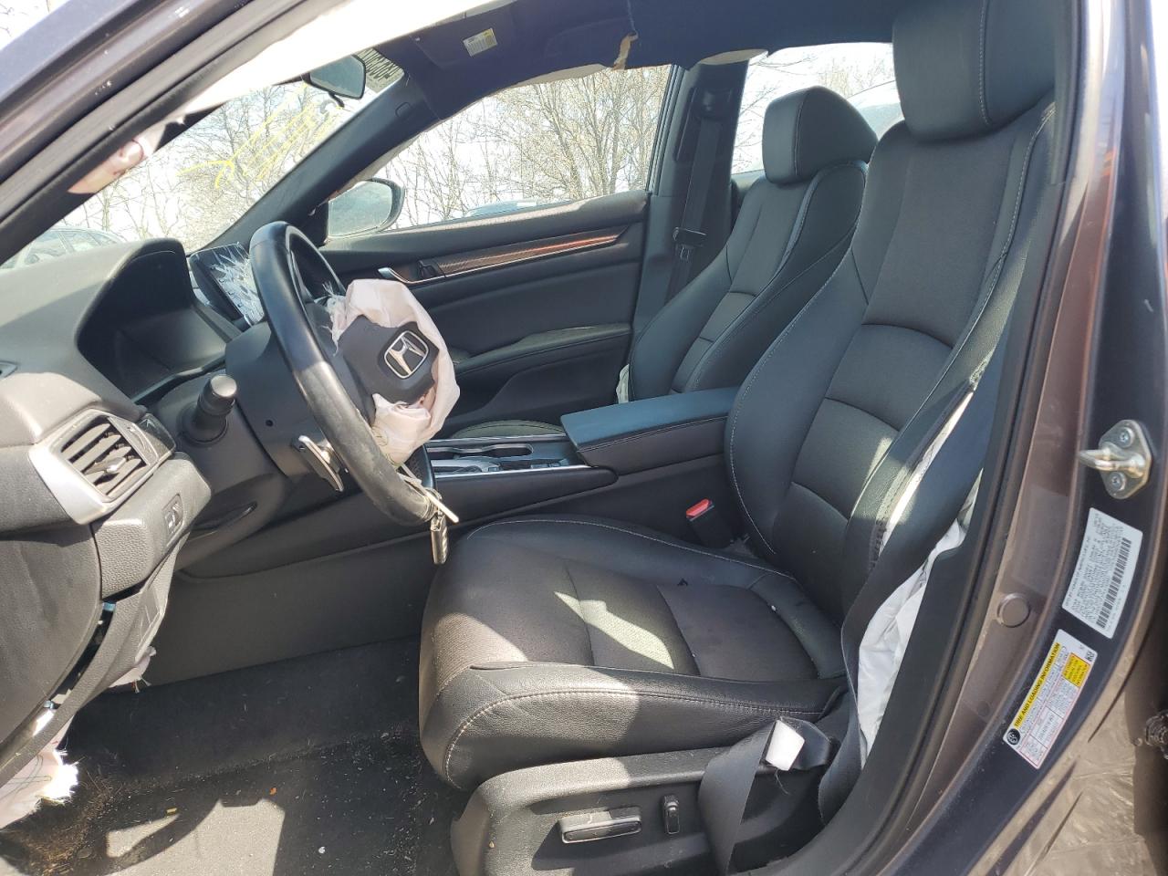 2019 Honda Accord VIN 1HGCV1F37KA162597 Copart auction photo, all over damage thumbnail 7
