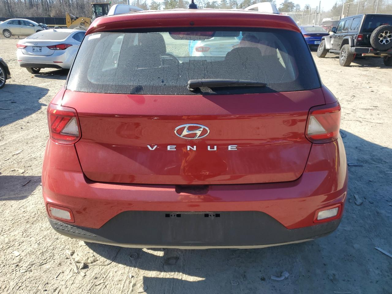 2023 Hyundai Venue VIN KMHRC8A34PU241077 Copart auction photo, front end / side damage thumbnail 6
