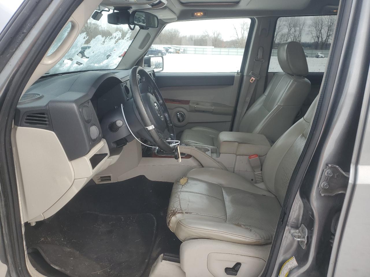 2007 Jeep Commander VIN 1J8HG58277C697105 Copart auction photo, front end damage thumbnail 7