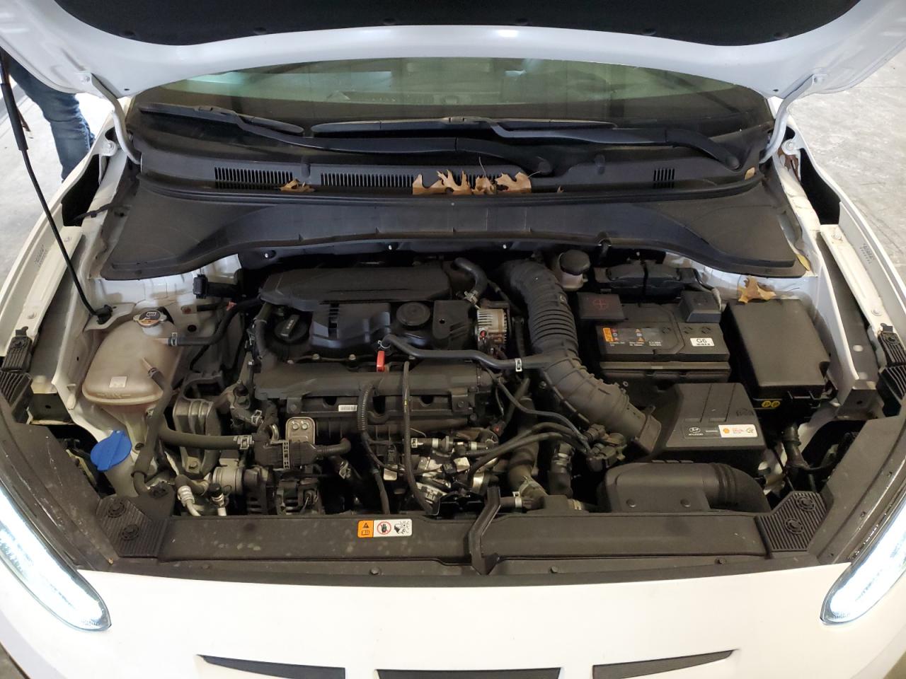 2022 Hyundai Kona VIN KM8K33A30NU773959 Copart auction photo, side / hail damage thumbnail 14