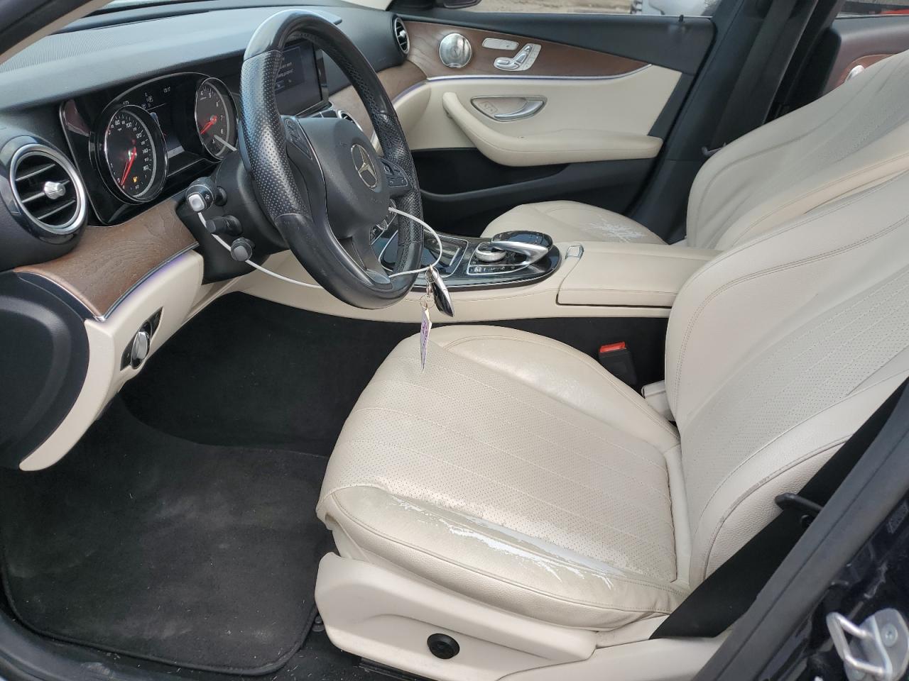 2017 Mercedes-Benz E-klasse VIN WDDZF4JB3HA083609 Copart auction photo, front end damage thumbnail 7