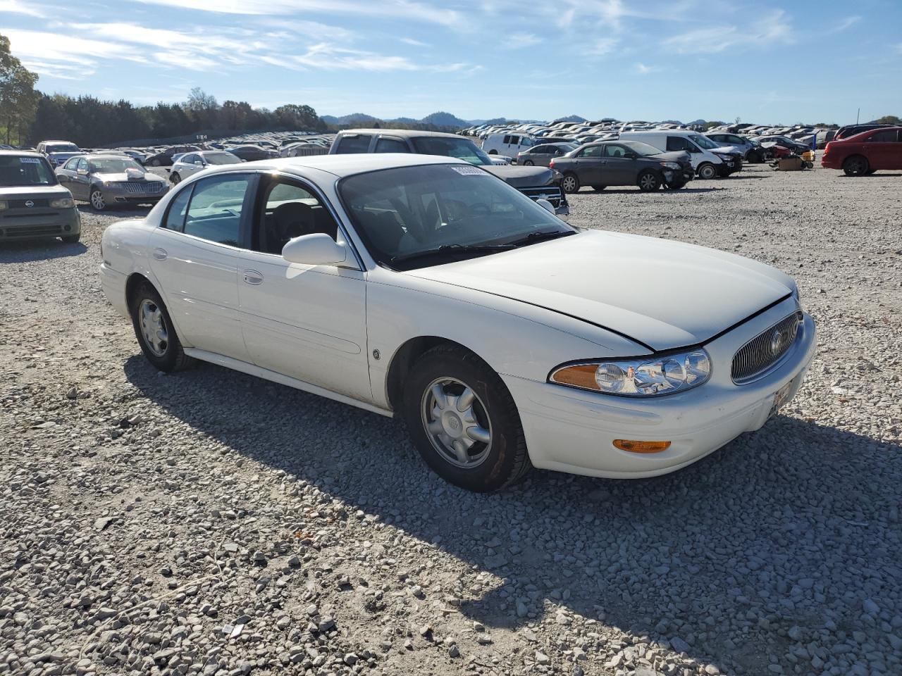 2001 Buick LeSabre VIN 1G4HP54K714166707 Copart auction photo, side damage thumbnail 4