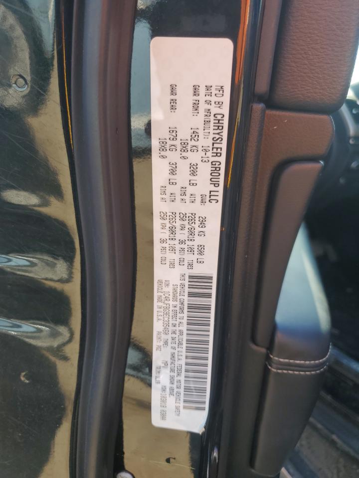 2014 Jeep Grand Cherokee VIN 1C4RJFBG9EC335460 Copart auction photo, front end damage thumbnail 13