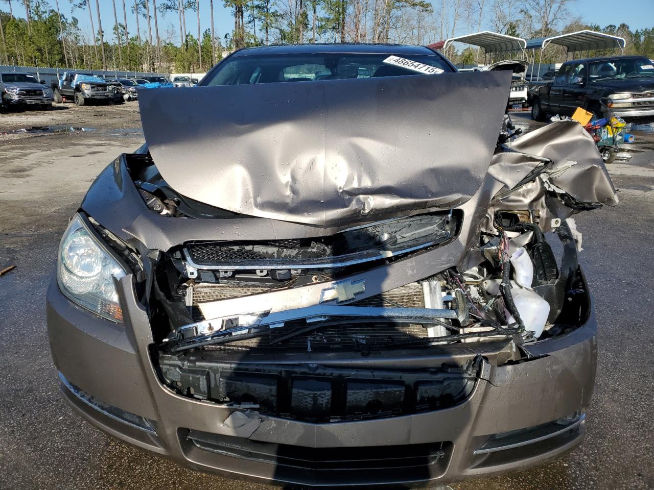 2011 Chevrolet Malibu VIN 1G1ZC5E1XBF275350 Copart auction photo, front end damage thumbnail 5