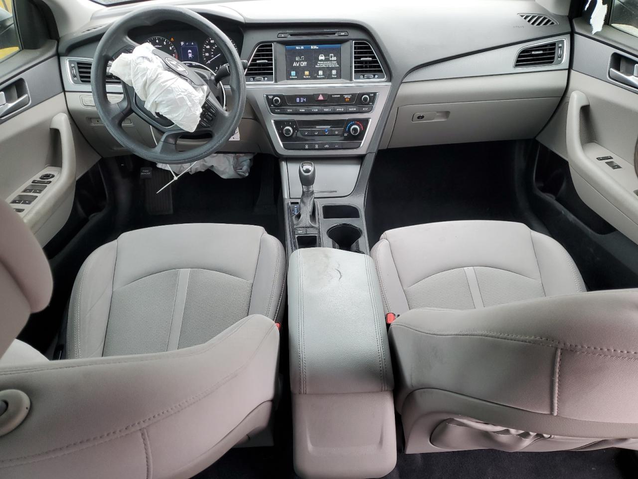 2017 Hyundai Sonata VIN 5NPE24AF3HH564301 Copart auction photo, front end / side damage thumbnail 8