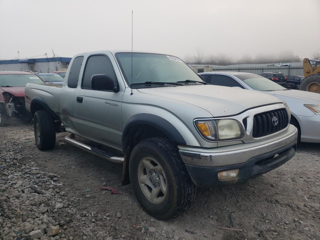 2002 Toyota Tacoma VIN 5TESN92N92Z110720 Copart auction photo, side / rear end damage thumbnail 4