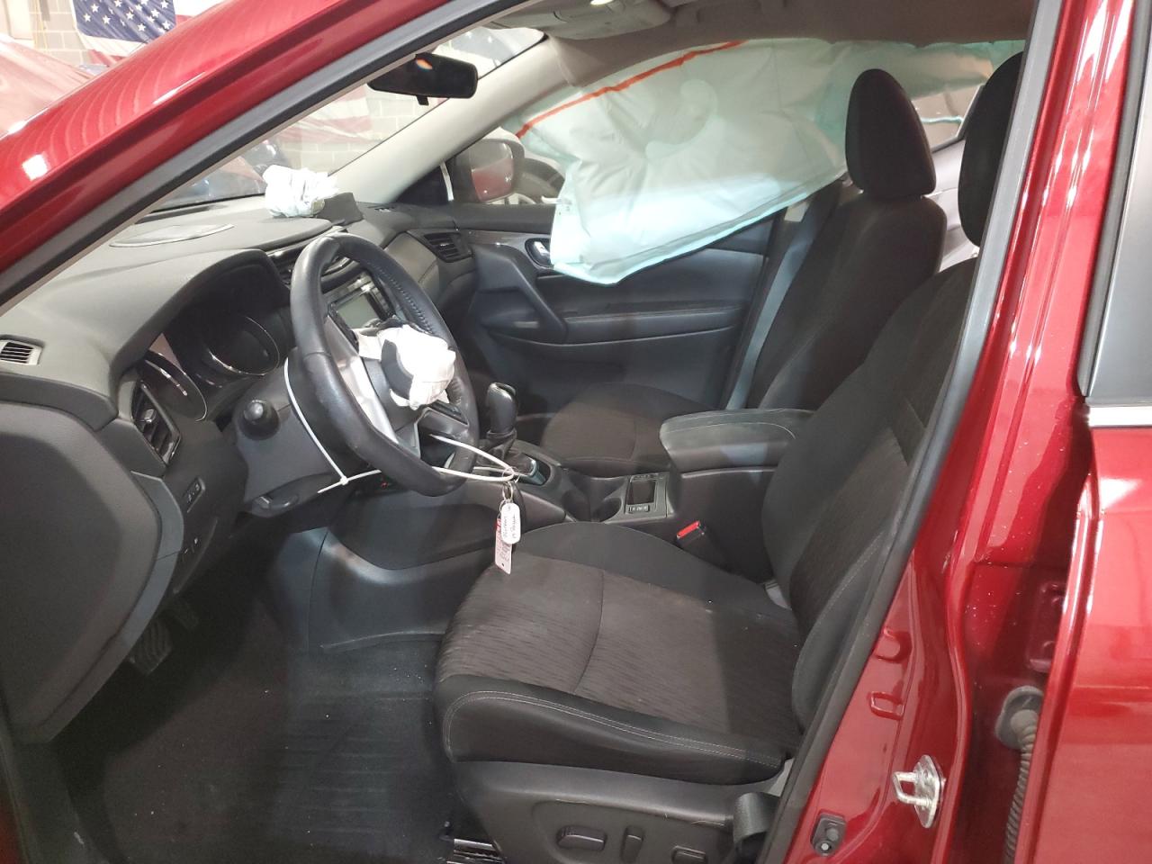 2019 Nissan Rogue VIN 5N1AT2MT4KC732818 Copart auction photo, front end / side damage thumbnail 7
