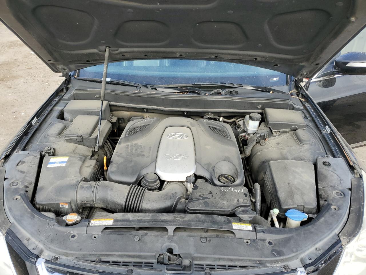 2011 Hyundai Genesis VIN KMHGC4DF8BU139568 Copart auction photo, front end damage thumbnail 11