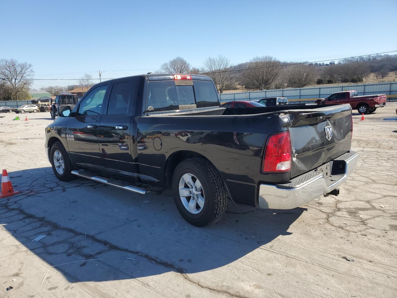 2014 RAM 1500 VIN 1C6RR6GT7ES298274 Copart auction photo, all over damage thumbnail 2
