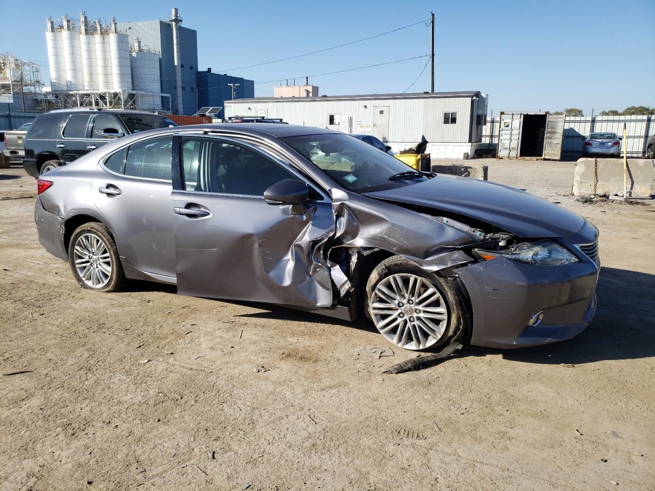 2013 Lexus ES VIN JTHBK1GG6D2022248 Copart auction photo, all over damage thumbnail 4