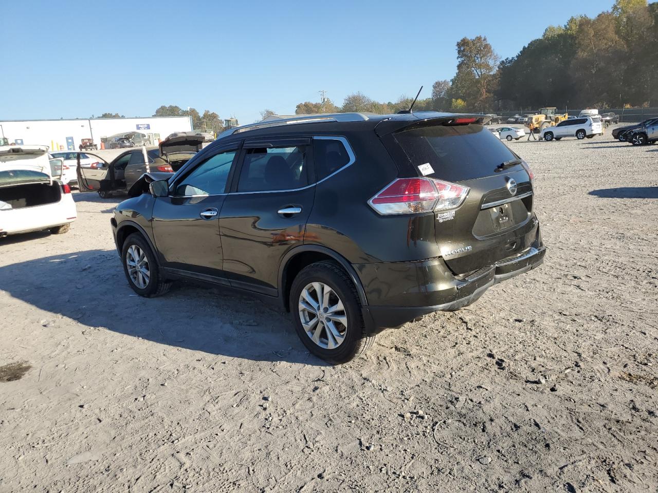 2016 Nissan Rogue VIN 5N1AT2MV1GC925601 Copart auction photo, front end / rear end damage thumbnail 2