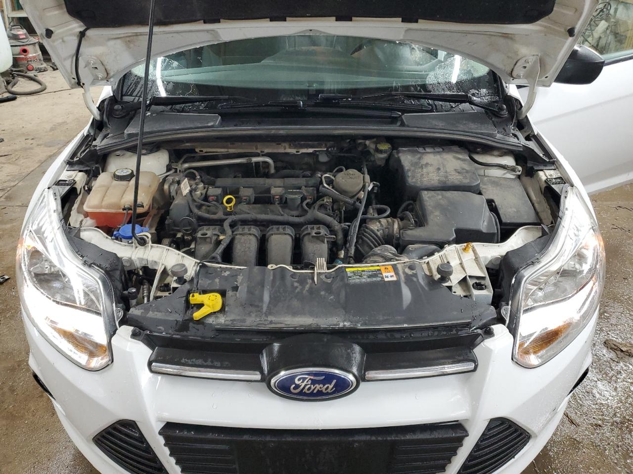 2013 Ford Focus VIN 1FADP3E24DL194390 Copart auction photo, rear end damage thumbnail 11