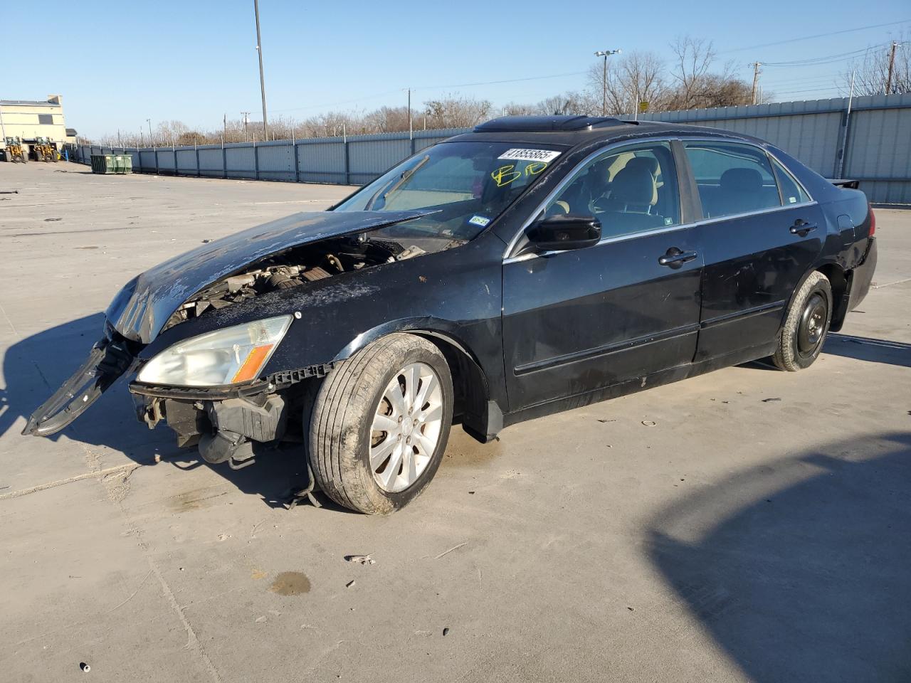 2006 Honda Accord VIN 1HGCM66586A070227
