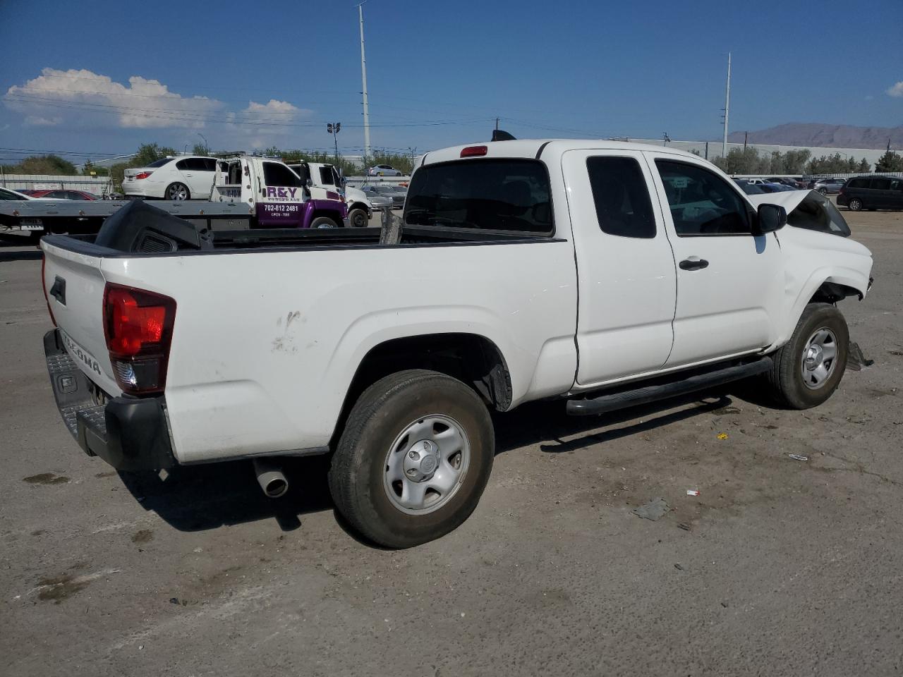 2022 Toyota Tacoma VIN 3TYRX5GN6NT044241 Copart auction photo, front end damage thumbnail 3