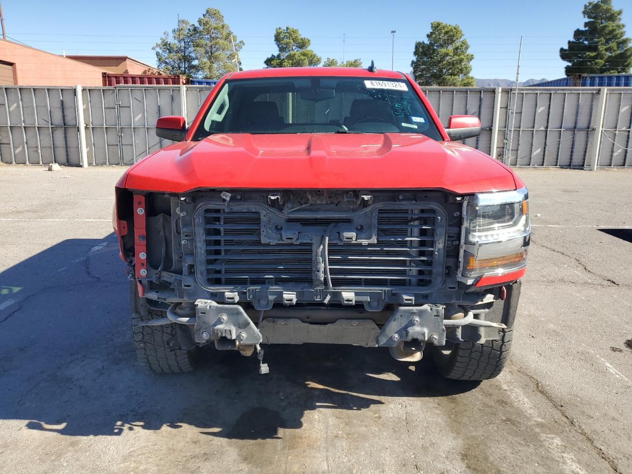 2018 Chevrolet Silverado VIN 3GCPCREC7JG267078 Copart auction photo, front end damage thumbnail 5