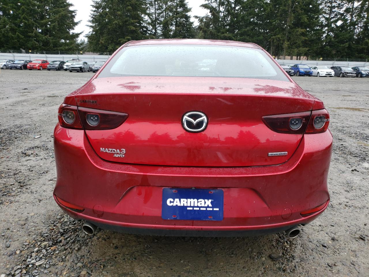 2020 Mazda 3 VIN 3MZBPBCM9LM134955 Copart auction photo, front end damage thumbnail 6