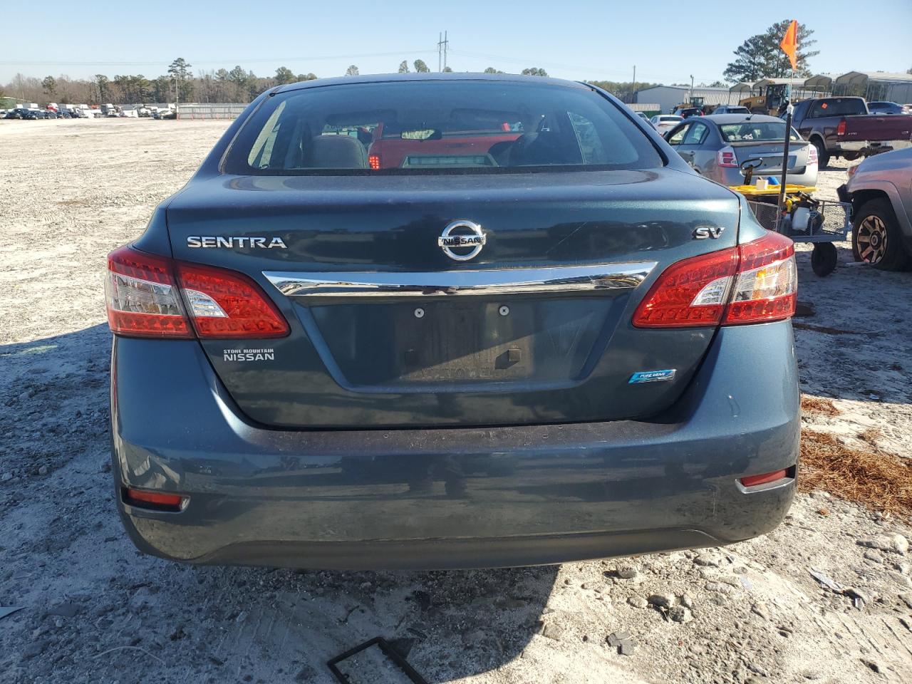 2014 Nissan Sentra VIN 3N1AB7AP7EY245137 Copart auction photo, front end damage thumbnail 6