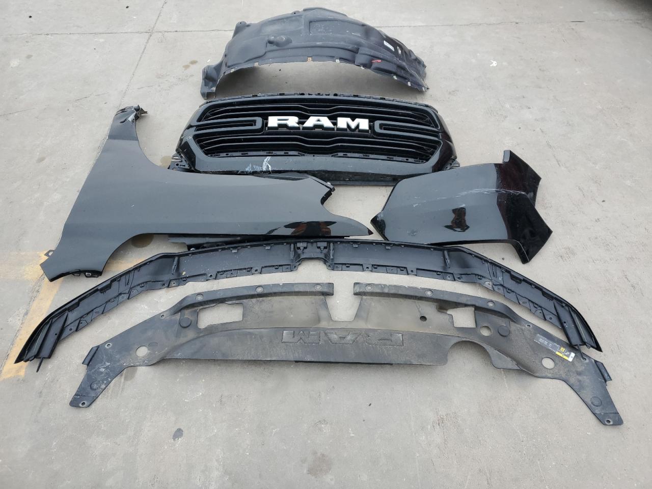 2018 RAM 1500 VIN 1C6SRFFT4KN545456 Copart auction photo, front end / side damage thumbnail 12