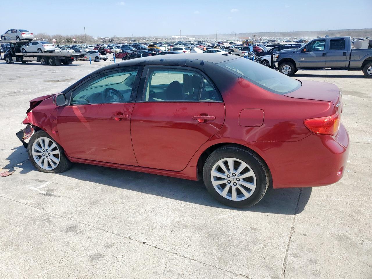 2010 Toyota Corolla VIN 1NXBU4EE9AZ184689 Copart auction photo, front end damage thumbnail 2