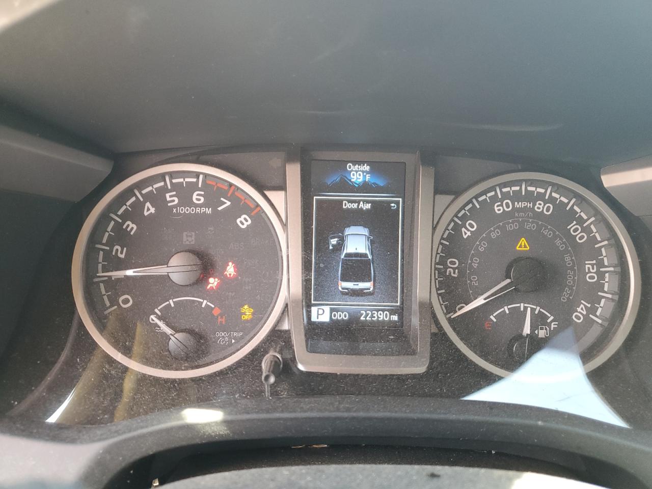 2022 Toyota Tacoma VIN 3TMDZ5BN2NM140245 Copart auction photo, all over damage thumbnail 9