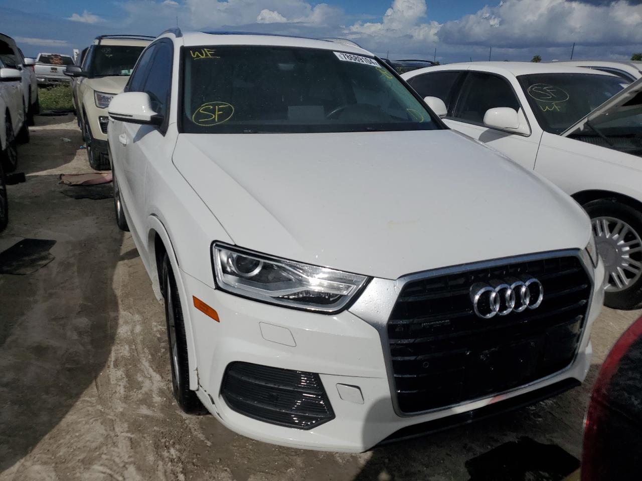 2017 Audi Q3 VIN WA1ECCFS3HR012636 Copart auction photo, water/flood damage thumbnail 5