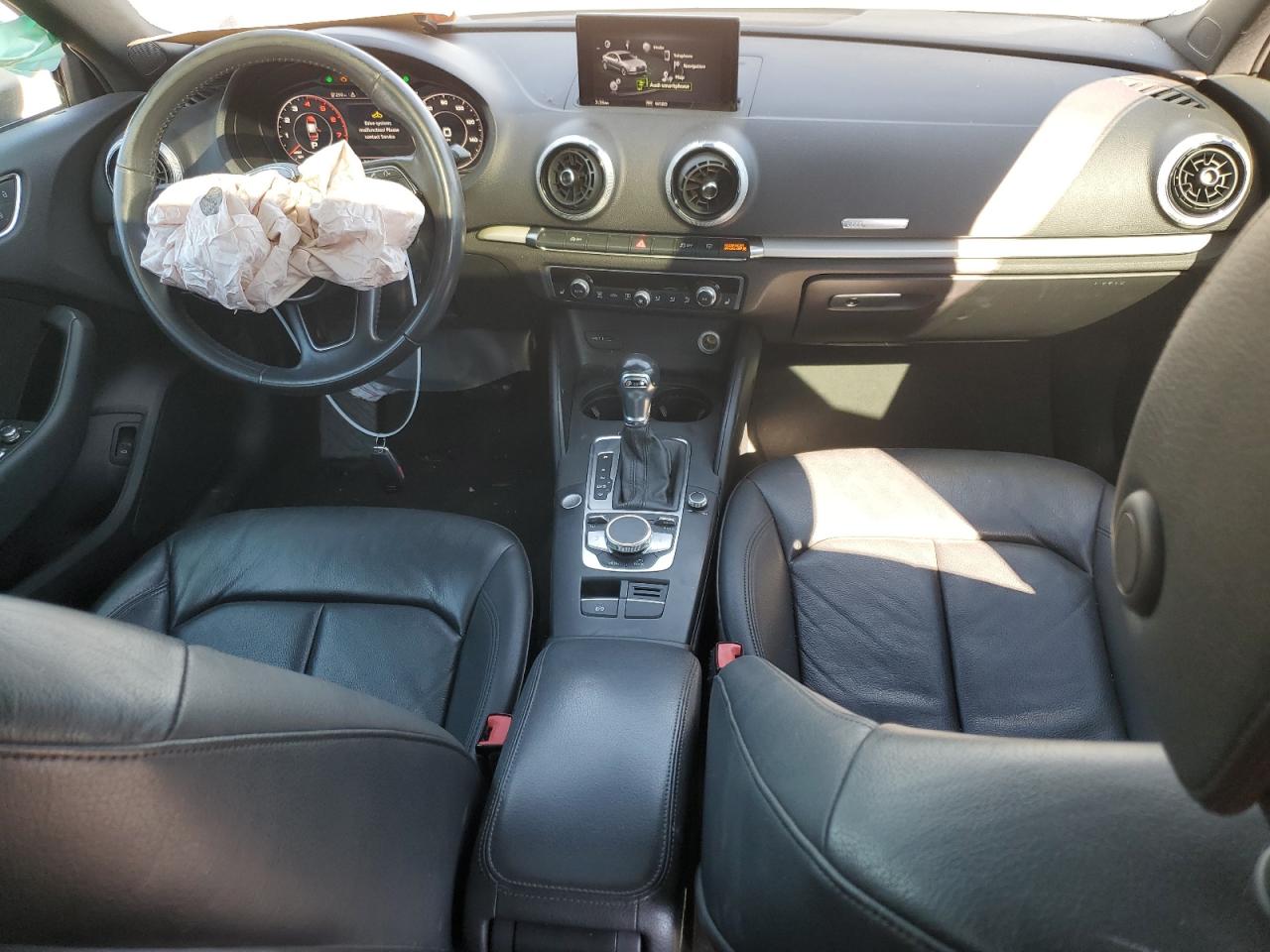 2018 Audi A3 VIN WAUAUGFF0J1094192 Copart auction photo, front end damage thumbnail 8