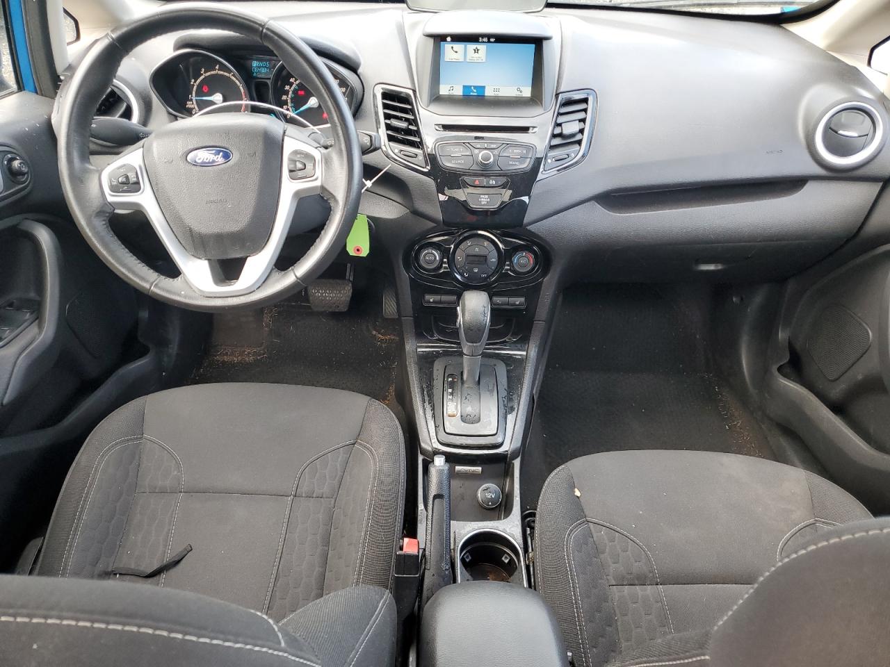 2016 Ford Fiesta VIN 3FADP4BJ6GM119002 Copart auction photo, rear end damage thumbnail 8