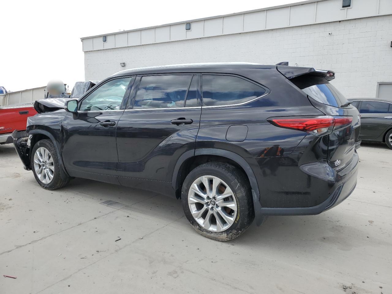 2020 Toyota Highlander VIN 5TDDZRBH0LS016179 Copart auction photo, front end / side damage thumbnail 2