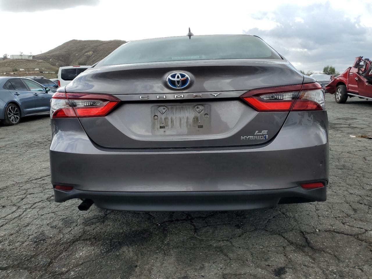 2022 Toyota Camry VIN 4T1C31AK7NU595502 Copart auction photo, front end damage thumbnail 6
