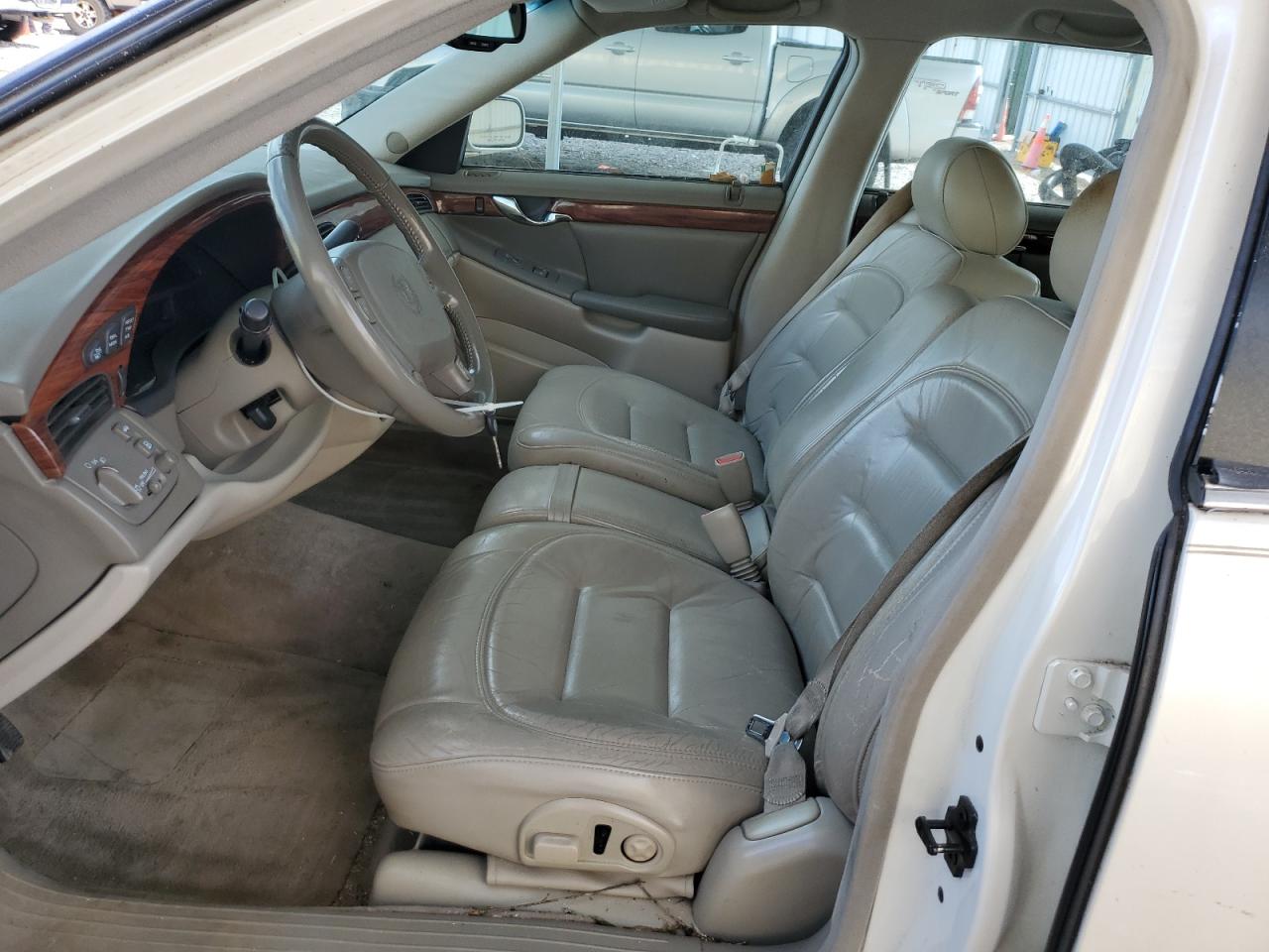 2000 Cadillac De Ville VIN 1G6KD54Y9YU248779 Copart auction photo, top/roof damage thumbnail 7
