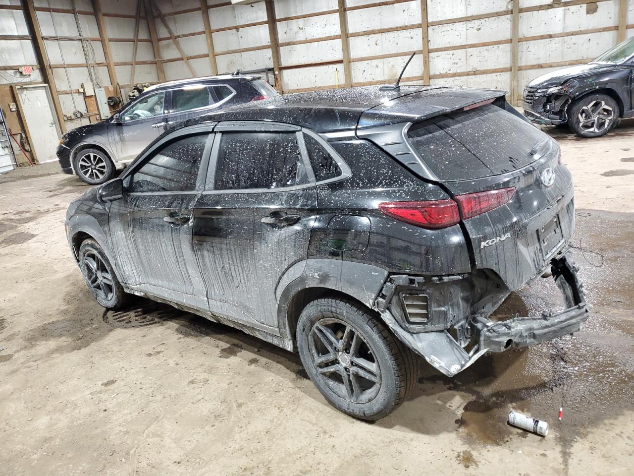 2018 Hyundai Kona VIN KM8K12AA5JU169736 Copart auction photo, rear end damage thumbnail 2