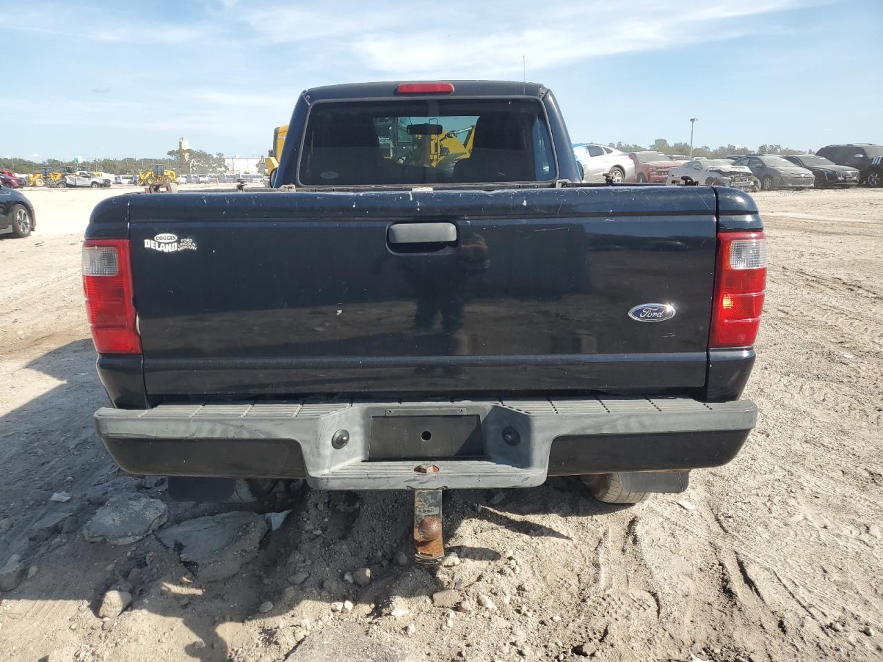 2005 Ford Ranger VIN 1FTYR10U05PA55418 Copart auction photo, side damage thumbnail 6