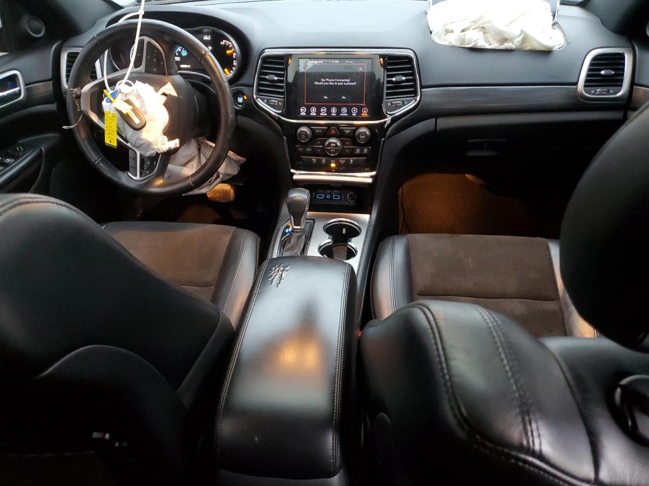 2019 Jeep Grand Cherokee VIN 1C4RJEAG6KC680839 Copart auction photo, front end / side damage thumbnail 8