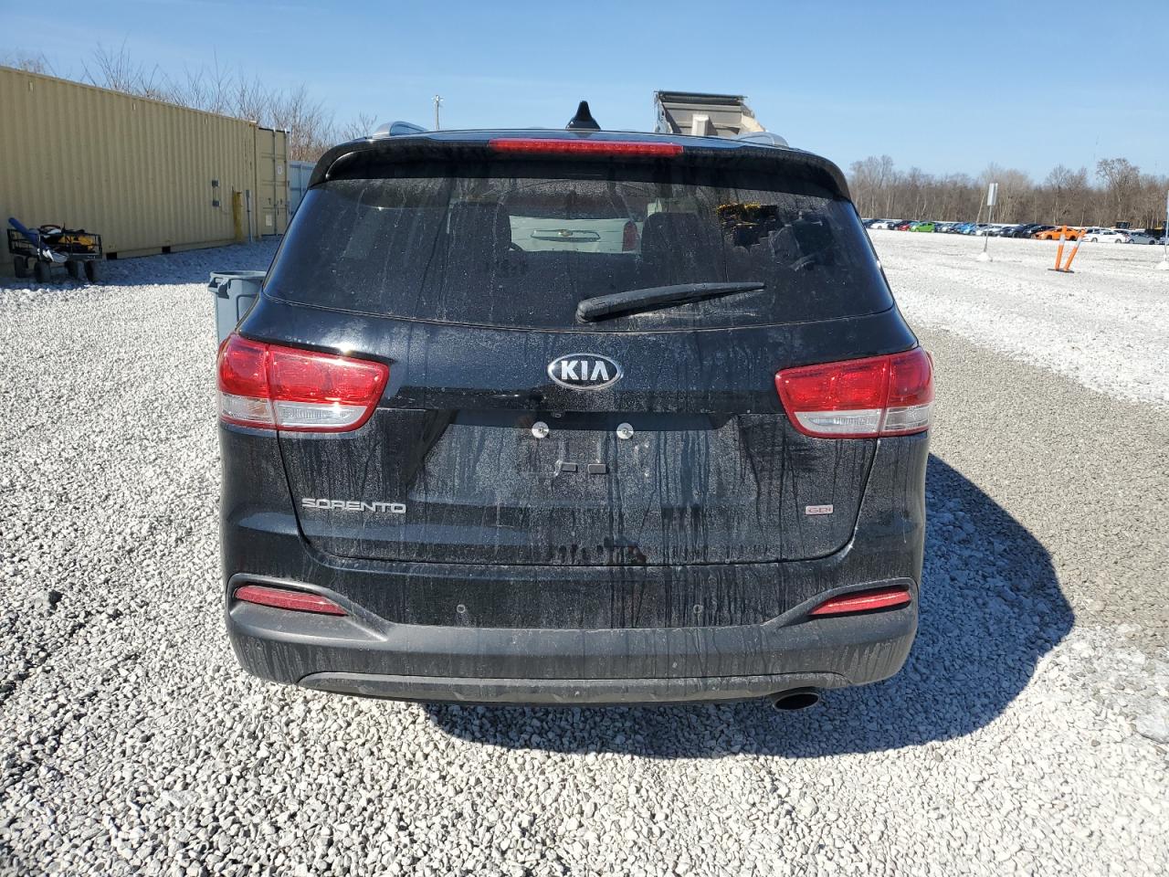 2017 KIA Sorento VIN 5XYPG4A38HG320795 Copart auction photo, normal wear damage thumbnail 6