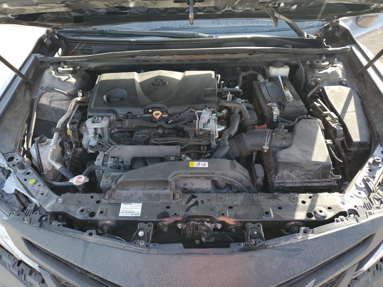 2018 Toyota Camry VIN 4T1B11HKXJU580266 Copart auction photo, water/flood / front end damage thumbnail 11