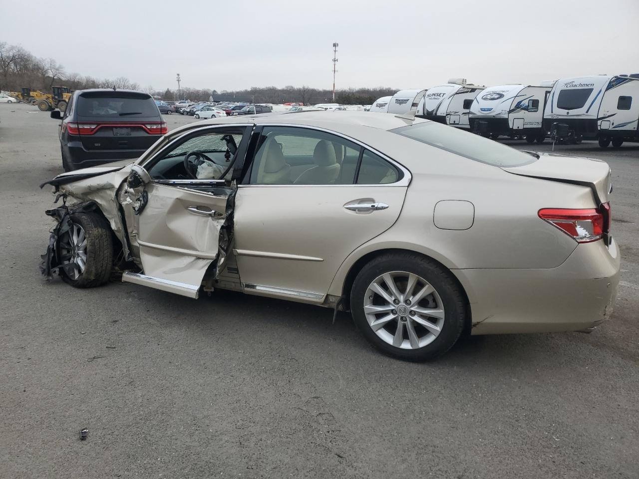 2012 Lexus ES VIN JTHBK1EG2C2492181 Copart auction photo, all over damage thumbnail 2